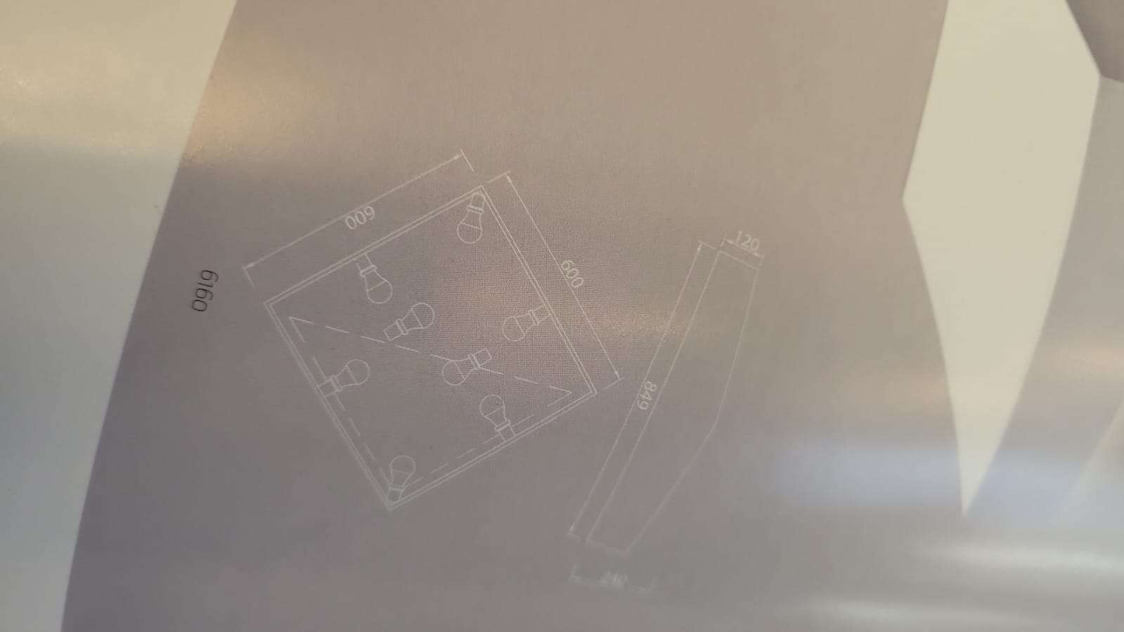 Plafoniera quadrata Mini - immagine 9