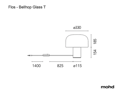 Lampada ricaricabile Bellhop led - immagine 24