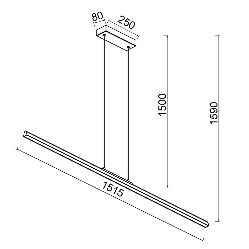Sospensione Lineal - immagine 15