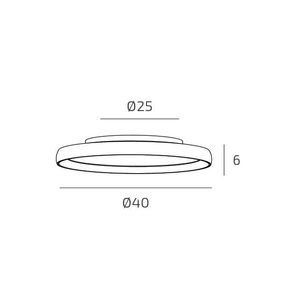 Plafoniera/lampada da parete Plana - immagine 10